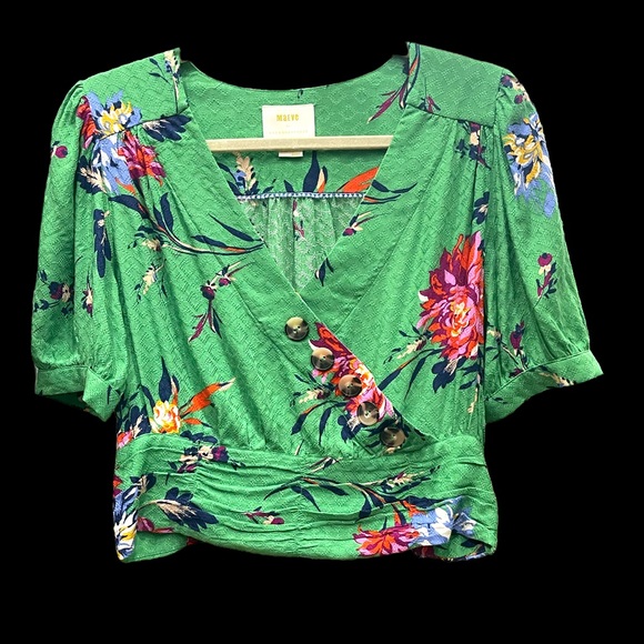 Maeve Tops - Anthropologie Maeve Madelyn wrap top